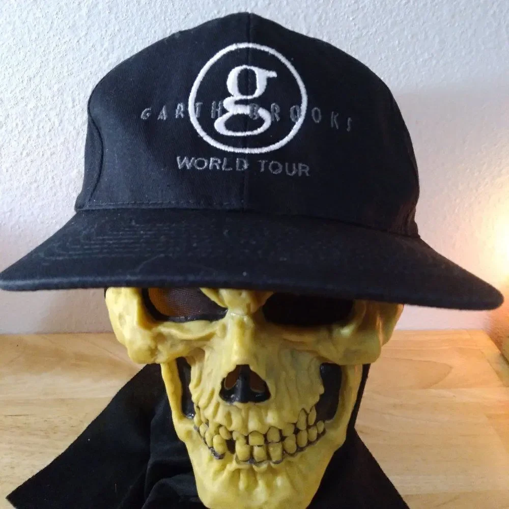 Vintage Garth Brooks World Tour Snap Back Hat